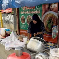 The shop. There’s also a seating area both indoors and outdoors  at Sarima Yellow Bean Noodle ซารีมะห์ ร้านข้าวฟืนถั่วเชียงใหม่ in Chiang Mai