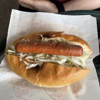 Hot Dog  at Go Eat - 素Go eat中西式早午餐-台中西屯店 in Taichung