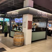 The food stall at Veganic in Taastrup