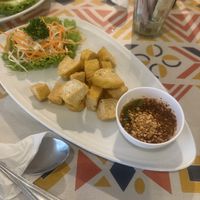 Vegan tofu! What a good luck here☺️  at Sweet & Sour Restaurant - สวีท แอนด์ ซาวร์ in Phuket