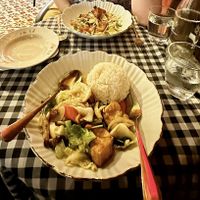   at Thai Vegetarian & Vegan Restaurant in Bangkok