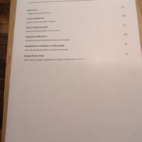 Dessert Karte at HQ Rosenheim in Rosenheim