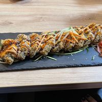 Crunchy veggie sushi  at Brews N Bowls in Koblenz