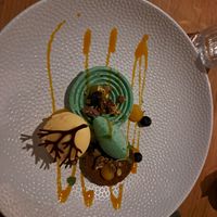 Pistache cheesecake at Bij Lot in Amersfoort