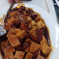 Spicy tofu at Didu in Turin