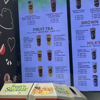 Boba teas  at Freshly Squeezed in Ottawa