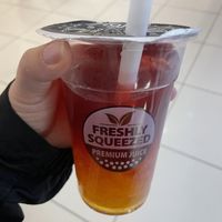 Blueberry boba teaa  at Freshly Squeezed in Ottawa