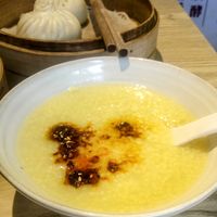 Millet porridge with chili oil at Bao and Congee Shop - 众善缘包粥铺 in Dali