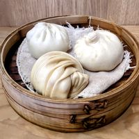 Various bao at Bao and Congee Shop - 众善缘包粥铺 in Dali