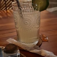 Cucumber Ginger Lemonade at Kamaya in Panglao