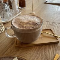 Hot chocolate  at Zucker & Rüben in Koblenz