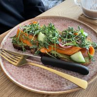 Carrot salmon bread  at Zucker & Rüben in Koblenz