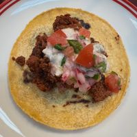 Vegan chorizo  at Taquito in Carlton