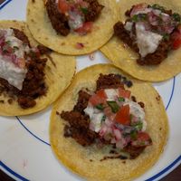 Vegan chorizo  at Taquito in Carlton