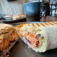 Burrito   at AM Cafe in Vancouver