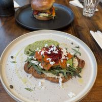   at AM Cafe in Vancouver