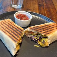 Breakfast burrito   at AM Cafe in Vancouver