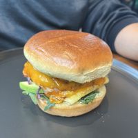 The Fully Loaded Sammy  at AM Cafe in Vancouver