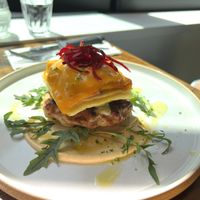 The Rogue Waffle  at AM Cafe in Vancouver