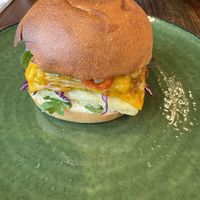 Fully loaded sammy   at AM Cafe in Vancouver