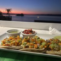  Vegetarian (vegan) tacos   at Restaurante Tipico Imperio in Flores