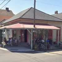 On the corner of Dauphine and Touro  at Ike's in New Orleans