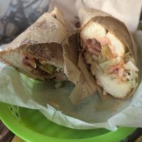 Vegan Bonnie Jill at Ike's in New Orleans