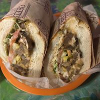 Vegan Persephone (steak)  at Ike's in New Orleans