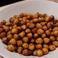 Garbanzos especiados. at Sol Veggie in Logrono