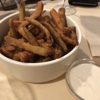 Vegetable tempura  at Sol Veggie in Logrono