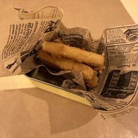 Cheese fingers  at Sol Veggie in Logrono