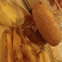 Hamburguesa Thai at Sol Veggie in Logrono