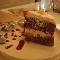 Tarta de zanahoria at Sol Veggie in Logrono