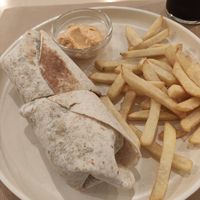 Wrap clásico at Sol Veggie in Logrono