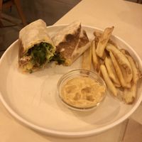 Shawarma mexicano  at Sol Veggie in Logrono