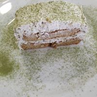 Termiso with Macha on top- u can skip at Sol Veggie in Logrono