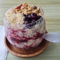 Blueberry Bowl without greek yoghurt and honey at Bread & Blend in Panglao