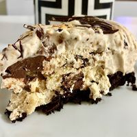 Mon Cherie 2.0 - Croissant infused ice cream with shortbread and chocolate chunks  at Iced Out  in Dubai