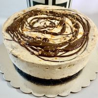 Mon Cherie 2.0 - Croissant infused ice cream with shortbread and chocolate chunks  at Iced Out  in Dubai