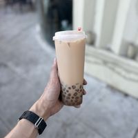 Roasted Brown Sugar Milk Tea  at latea in Culver City