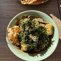 Marinated tofu vegan  at Magic Apple Wholefoods in Cottesloe