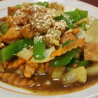 vegetable Neak Poan with fried tofu at Phnom Penh in Cleveland