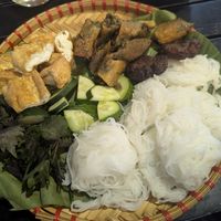 Bún đậu mắm bà Ông at Quán Chay Khai Tuệ - Khai Tue Vegan in Hanoi
