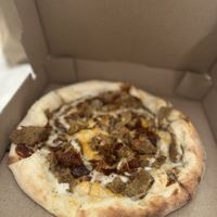 Vegan Pizza  #Veganuary at Dimo's Pizza - Logan Square in Chicago