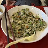 Vegetable rice  at Clean Water Vegetarian - 净水素食 in Shanghai