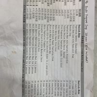 Menu  at Clean Water Vegetarian - 净水素食 in Shanghai