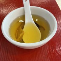 A free soup   at Clean Water Vegetarian - 净水素食 in Shanghai