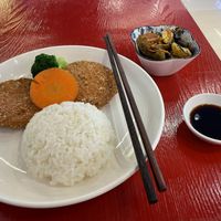 Black pepper and rice   at Clean Water Vegetarian - 净水素食 in Shanghai