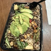 Vegan grain bowl w tofu   at Green Blend Eatery in New York City