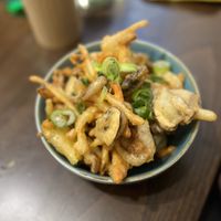 Gemüse in Tempurateig  at Veggico in Vienna